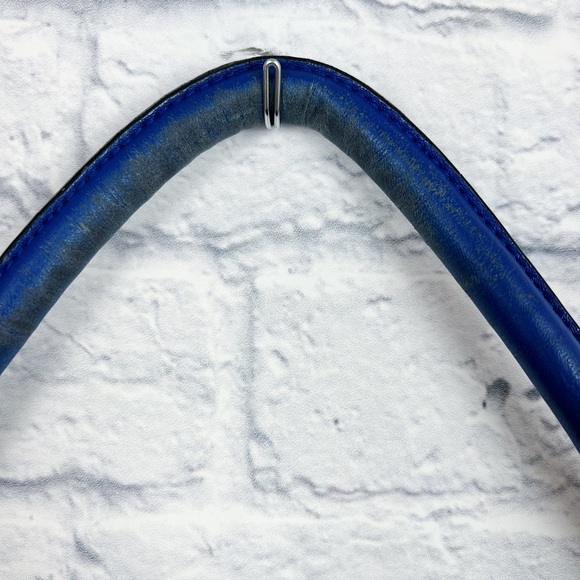 MARC JACOBS Leather Shoulder Crossbody Handbag in Royal Blue - Picture 9 of 9